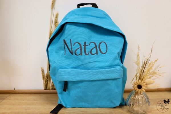 Cartable enfant personnalisé brodé avec prénom