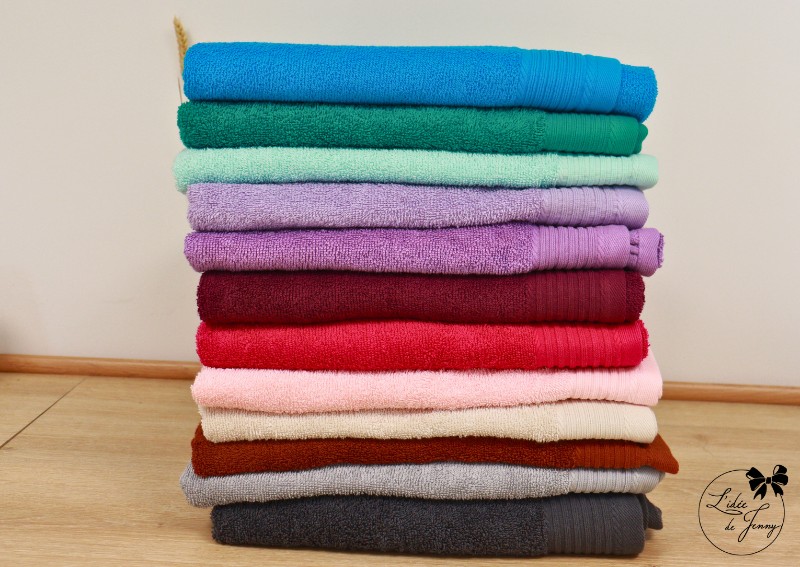 serviette brodé nuancier