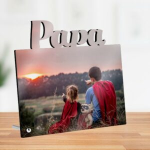 Cadre photo personnalisé "Papa"