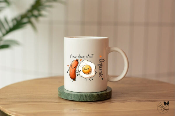 Mug blanc humoristique Saint-Valentin