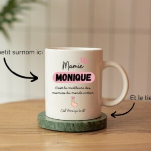 Mug cadeau mamie Fête des Mamies