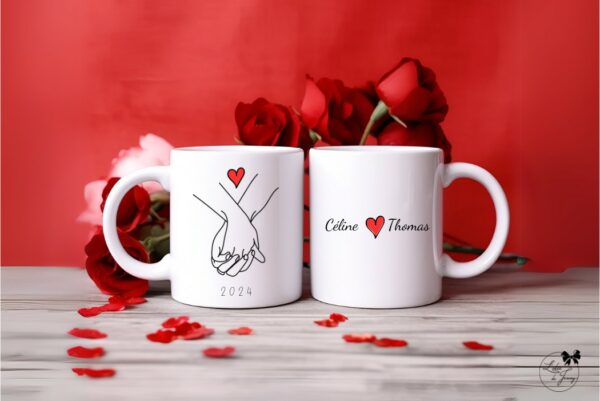 Mug personnalisé pour couple