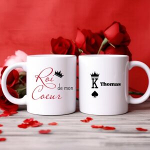 Mug Saint-Valentin personnalisé