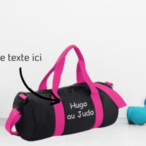 Sac de sport personnalisé et pratique avec broderie