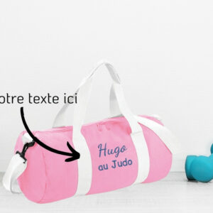 Sac de sport personnalisé et pratique avec broderie