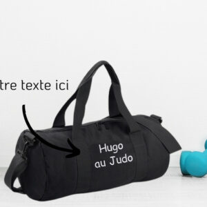 Sac de sport personnalisé et pratique avec broderie