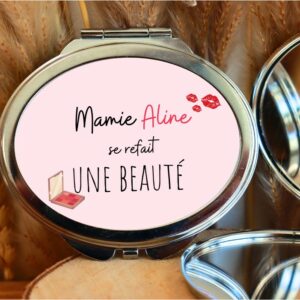 Petit miroir mamie cadeau Fête des Mamies