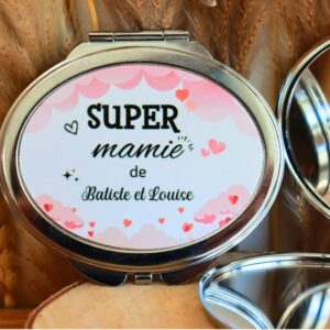 Petit miroir mamie cadeau Fête des Mamies