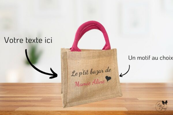 Petit sac cabas pour Mamie