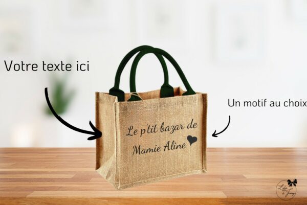 Petit sac cabas pour Mamie