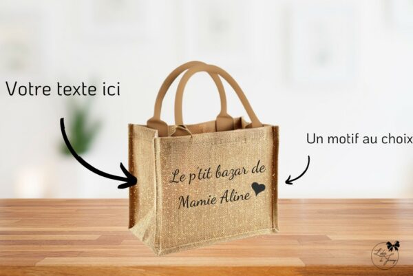 Petit sac cabas pour Mamie