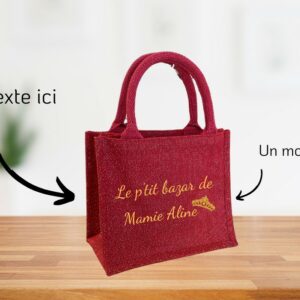 Petit sac cabas pour Mamie