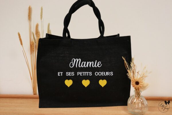 sac cabas personnalisé pour mamie