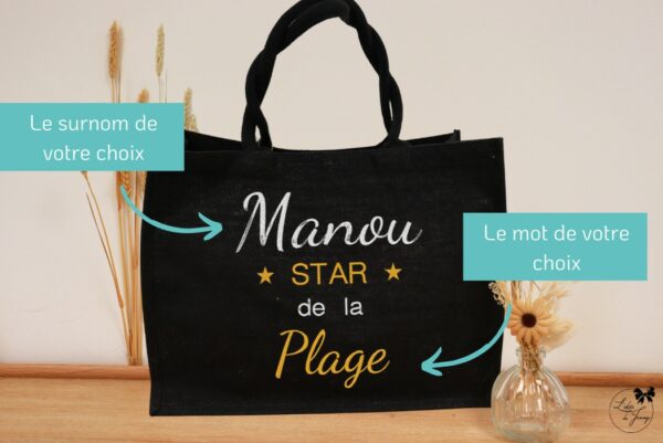 sac mamie personnalisé