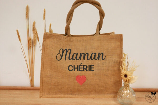 Sac cabas personnalisé pour maman