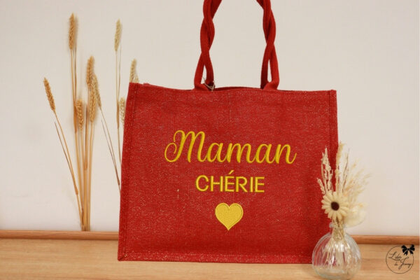 Sac cabas personnalisé pour maman