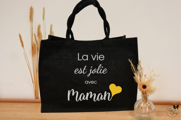 Sac cabas personnalisé pour maman