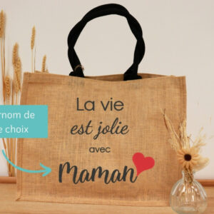 Sac cabas personnalisé pour maman