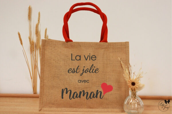 Sac cabas personnalisé pour maman