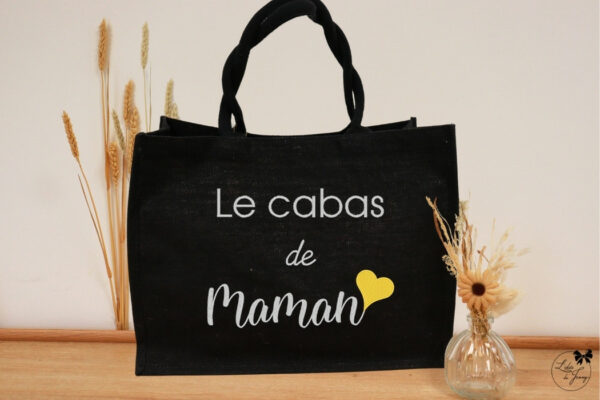 Sac cabas personnalisé pour maman