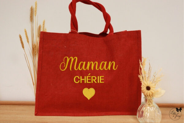 Sac cabas personnalisé pour maman