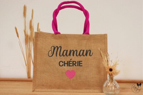 Sac cabas personnalisé pour maman