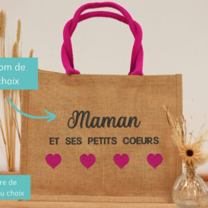 Sac cabas personnalisé pour maman