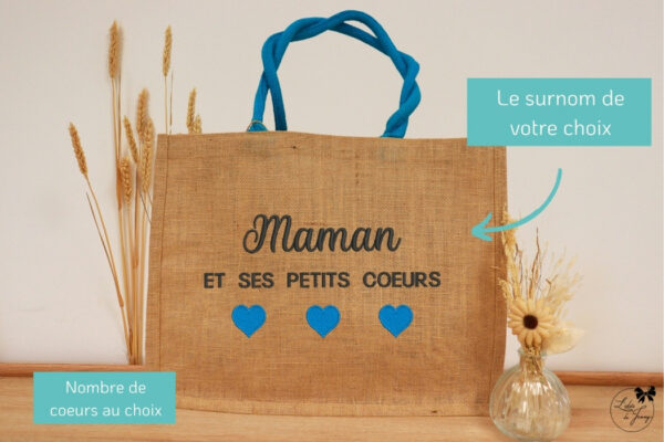 Sac cabas personnalisé pour maman