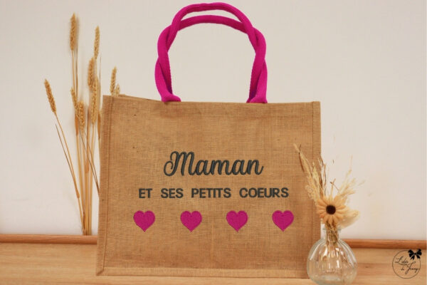 Sac cabas personnalisé pour maman