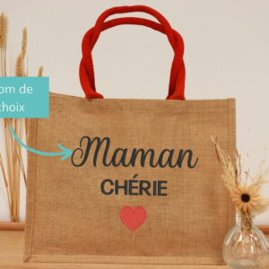 Sac cabas personnalisé pour maman