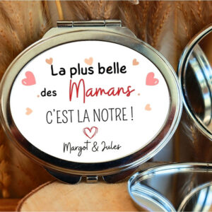 miroir pour maman, cadeau personnalisé pour maman