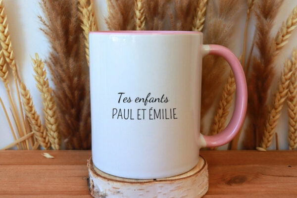Mug fête des mères personnalisés