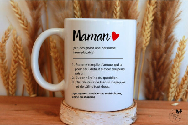 Mug fête des mères personnalisés