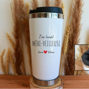 Mug isotherme personnalisé pour maman