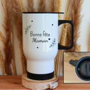 Mug isotherme personnalisé pour maman