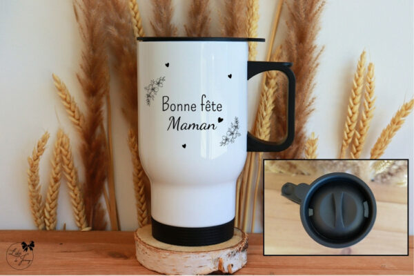 Mug isotherme personnalisé pour maman