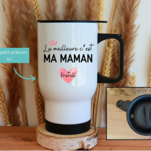 Mug isotherme personnalisé pour maman