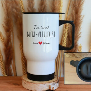 Mug isotherme personnalisé pour maman