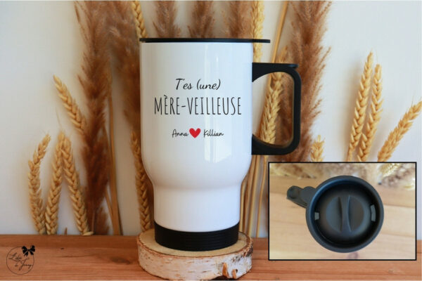 Mug isotherme personnalisé pour maman