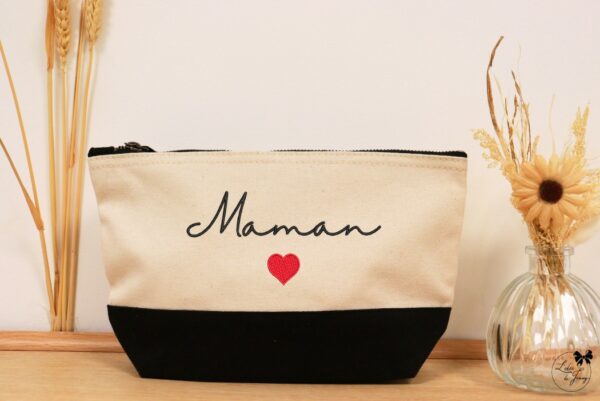 Pochette bicolore pour maman