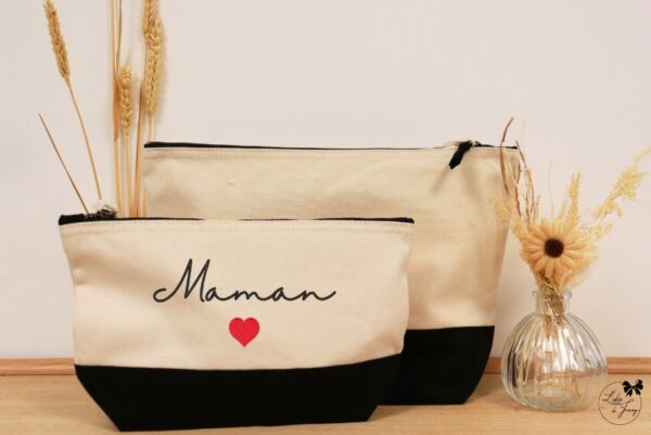 Pochette bicolore pour maman