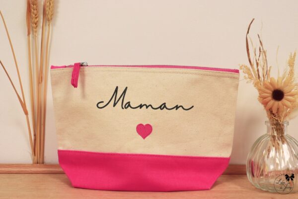 Pochette bicolore pour maman