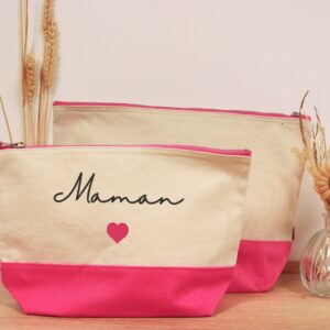 Pochette bicolore pour maman