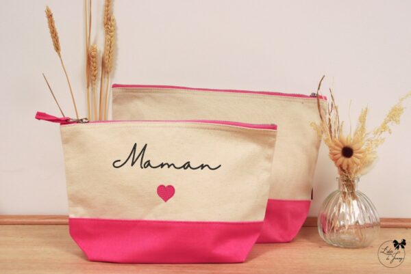 Pochette bicolore pour maman