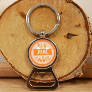 Porte-clé décapsuleur papa