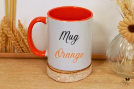 Blanc - orange