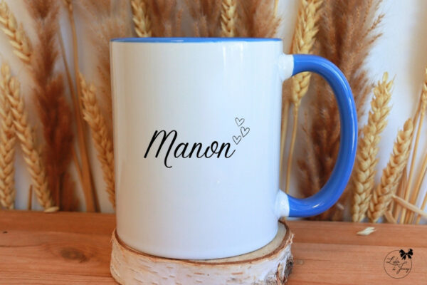 Mug personnalisé atsem, cadeau de fin d’année scolaire – maîtresse, maître, nounou
