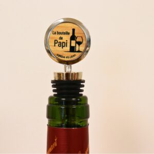 bouchons de bouteilles personnalisés pour Papi