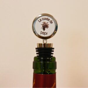 bouchons de bouteilles personnalisés pour Papi