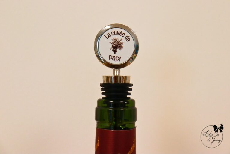 bouchons de bouteilles personnalisés pour Papi